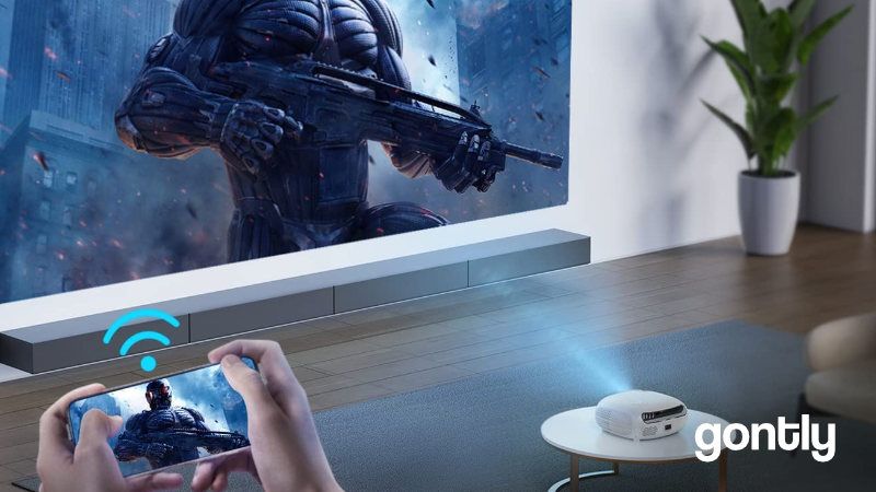 WiMiUS P60 Vidéoprojecteur 5G WiFi