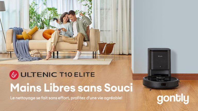 Lire la suite à propos de l’article Ultenic T10 Elite Avis » Robot Aspirateur Laveur 2600PA 3 en 1