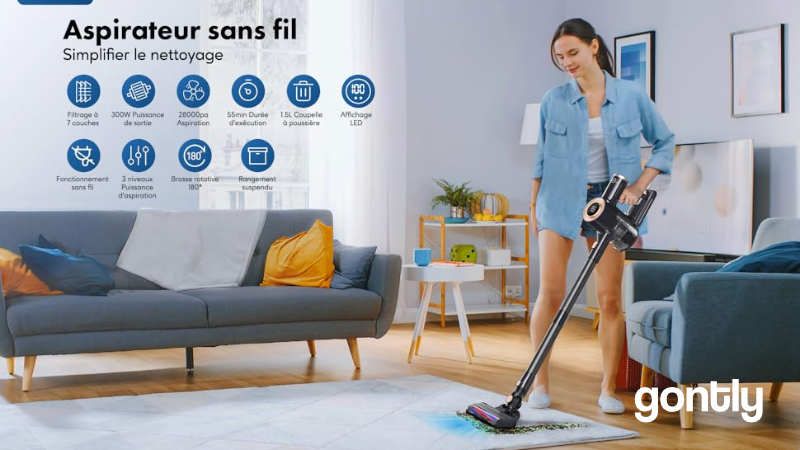 Movell Aspirateur Balai sans Fil Avis
