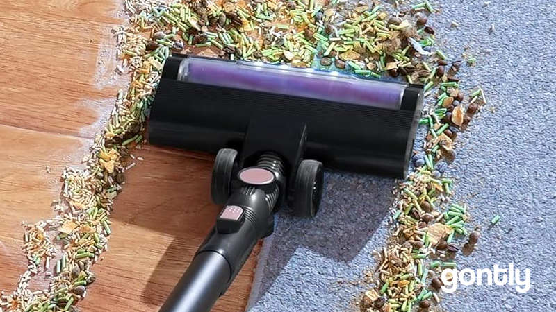 Lire la suite à propos de l’article Movell Aspirateur Balai sans Fil Puissant, 300W 28Kpa: Le modèle ‎127-01 est la solution définitive pour un nettoyage sans complications.