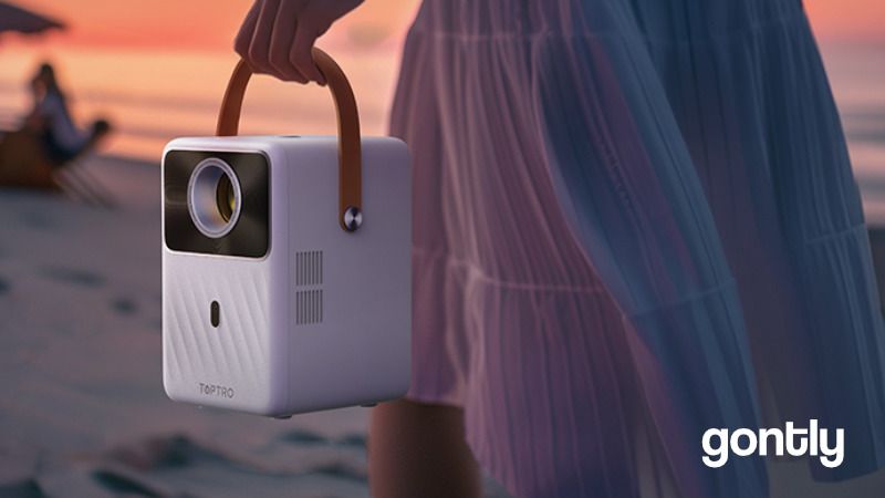 Lire la suite à propos de l’article TOPTRO B1 Avis: Le Projecteur qui Apporte le Cinéma à Domicile avec Android TV et Batterie Intégrée